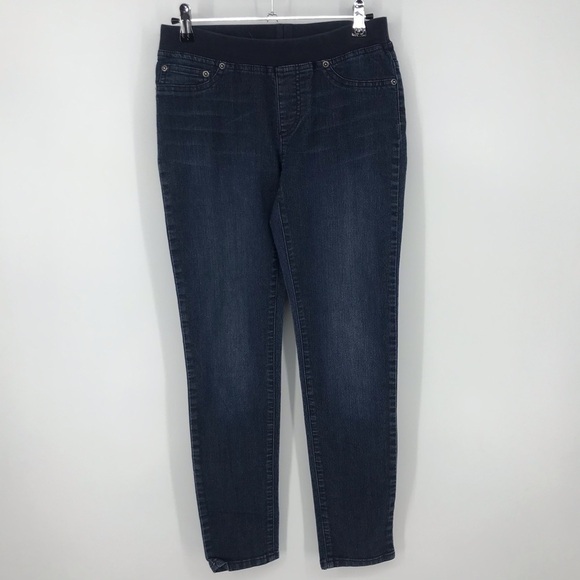 Chico’s Platinum Pull On Skinny Jegging Size 2 - Picture 3 of 6